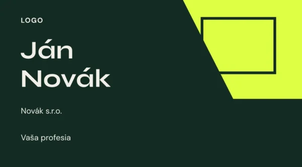 Vizitka SHIFT (AD02) – predná strana