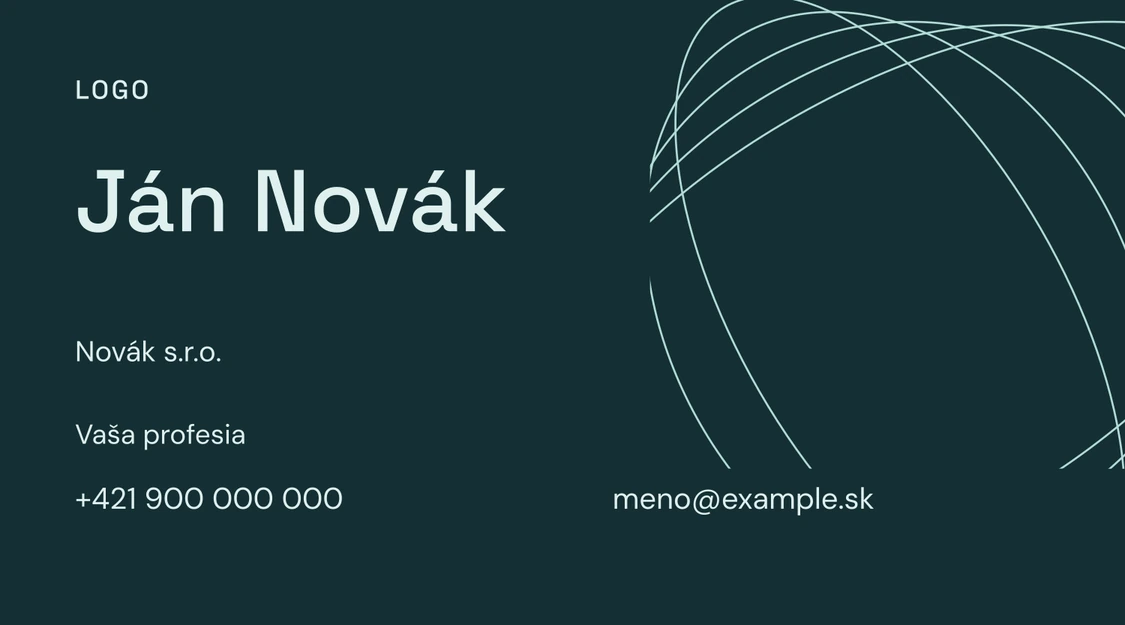 Vizitka ORBIT (AD05) – predná strana
