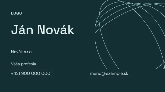 Vizitka ORBIT (AD05) – náhľad návrhu
