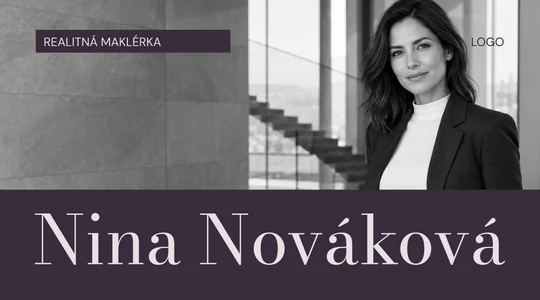 Vizitka SILHOUETTE (AR06) – náhľad návrhu