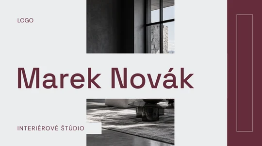 Vizitka SPACE (AR07) – náhľad návrhu