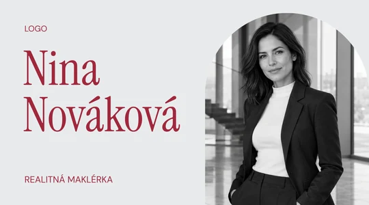 Vizitka PORTAL (AR09) – náhľad návrhu