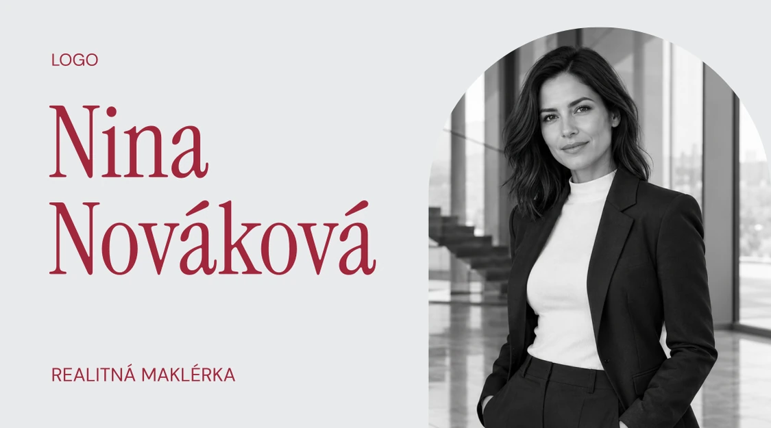 Vizitka PORTAL (AR09) – predná strana