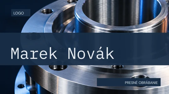 Vizitka CALIBER (AU04) – náhľad návrhu