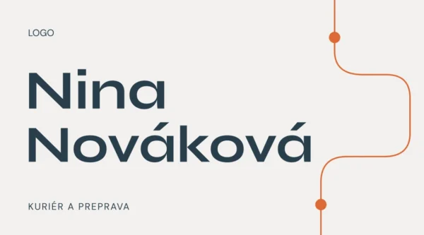Vizitka ROUTE (AU06) – predná strana