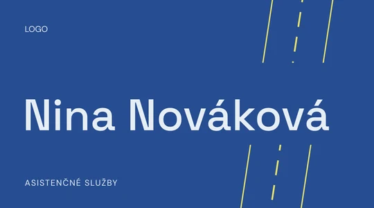 Vizitka SIGNAL (AU09) – náhľad návrhu