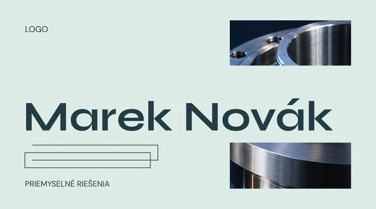 Vizitka GRIDLINE (AU10) – náhľad návrhu