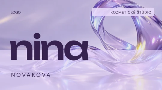 Vizitka GLOSS (BM07) – náhľad návrhu