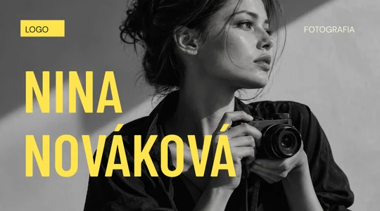 Vizitka EXPOSURE (CR01) – náhľad návrhu