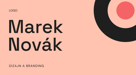 Vizitka OFFSET (CR06) – náhľad návrhu