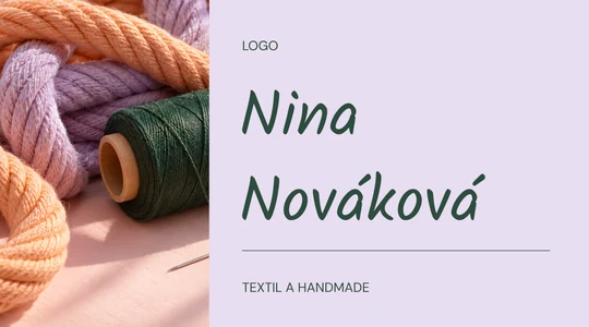 Vizitka THREAD (FL06) – náhľad návrhu