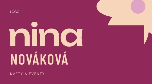 Vizitka PETAL (FL07) – predná strana