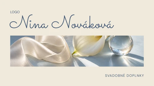 Vizitka KEEPSAKE (FL08) – náhľad návrhu