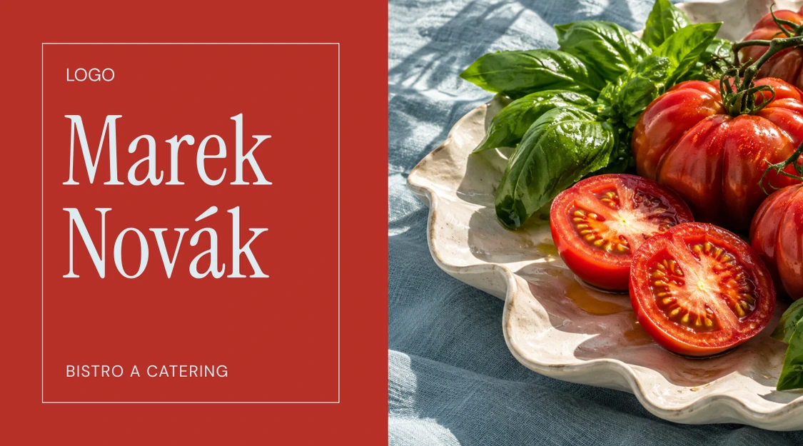 Vizitka POMODORO (GH01) – predná strana