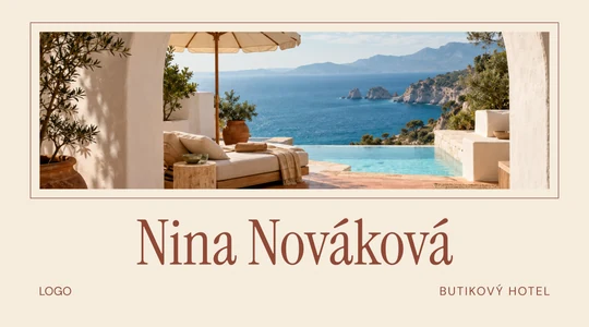 Vizitka RIVIERA (GH02) – náhľad návrhu