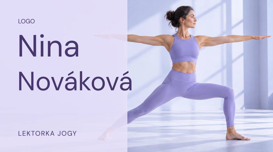 Vizitka BREATH (HW02) – predná strana