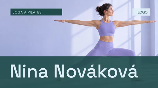Vizitka BALANCE (HW08) – náhľad návrhu