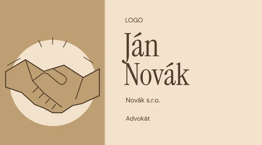 Vizitka ACCORD (LF09) – náhľad návrhu