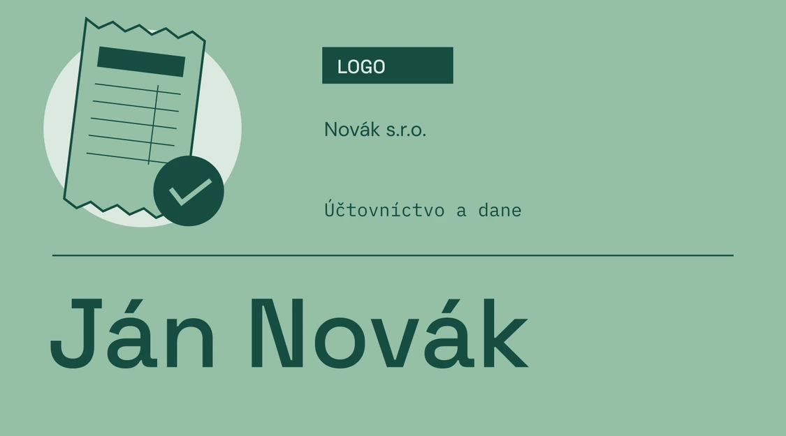Vizitka BALANCE (LF10) – predná strana